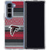 NFL Atlanta Falcons Trailblazer Galaxy Z Fold5 5G Clear Case
